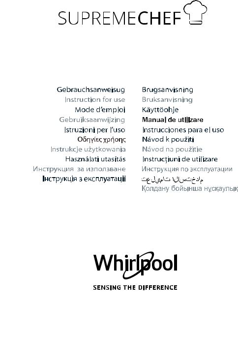 WHIRLPOOL MWP 338 SX User Manual