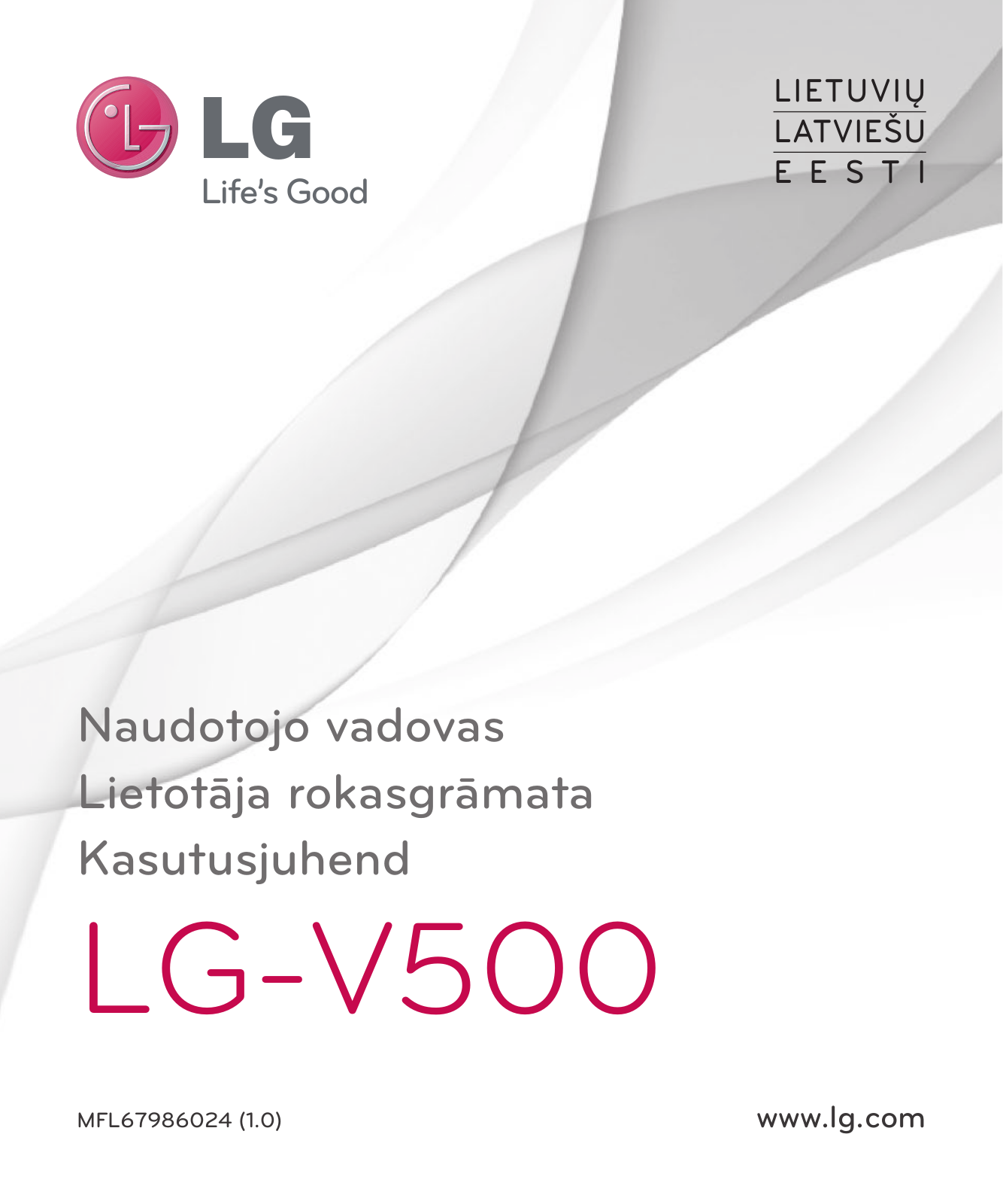 LG LGV500 Owner’s Manual