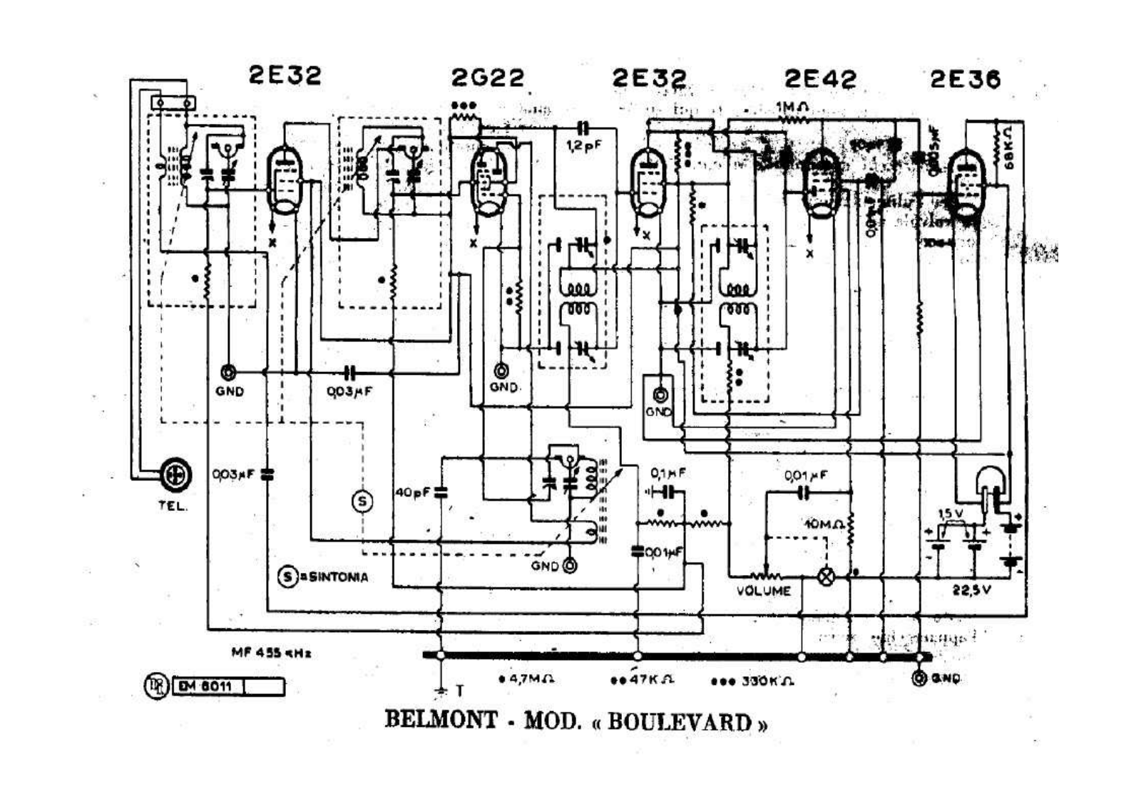 Belmont boulevard schematic - ManualMachine.com