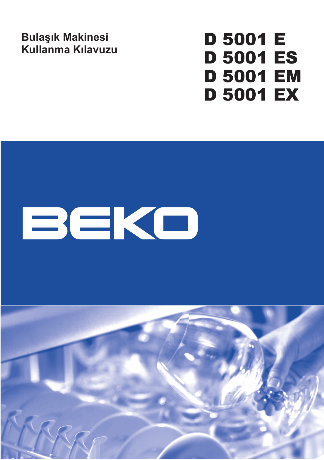 Beko D 5001 EM, D 5001 EX, D 5001 E, D 5001 ES User Manual