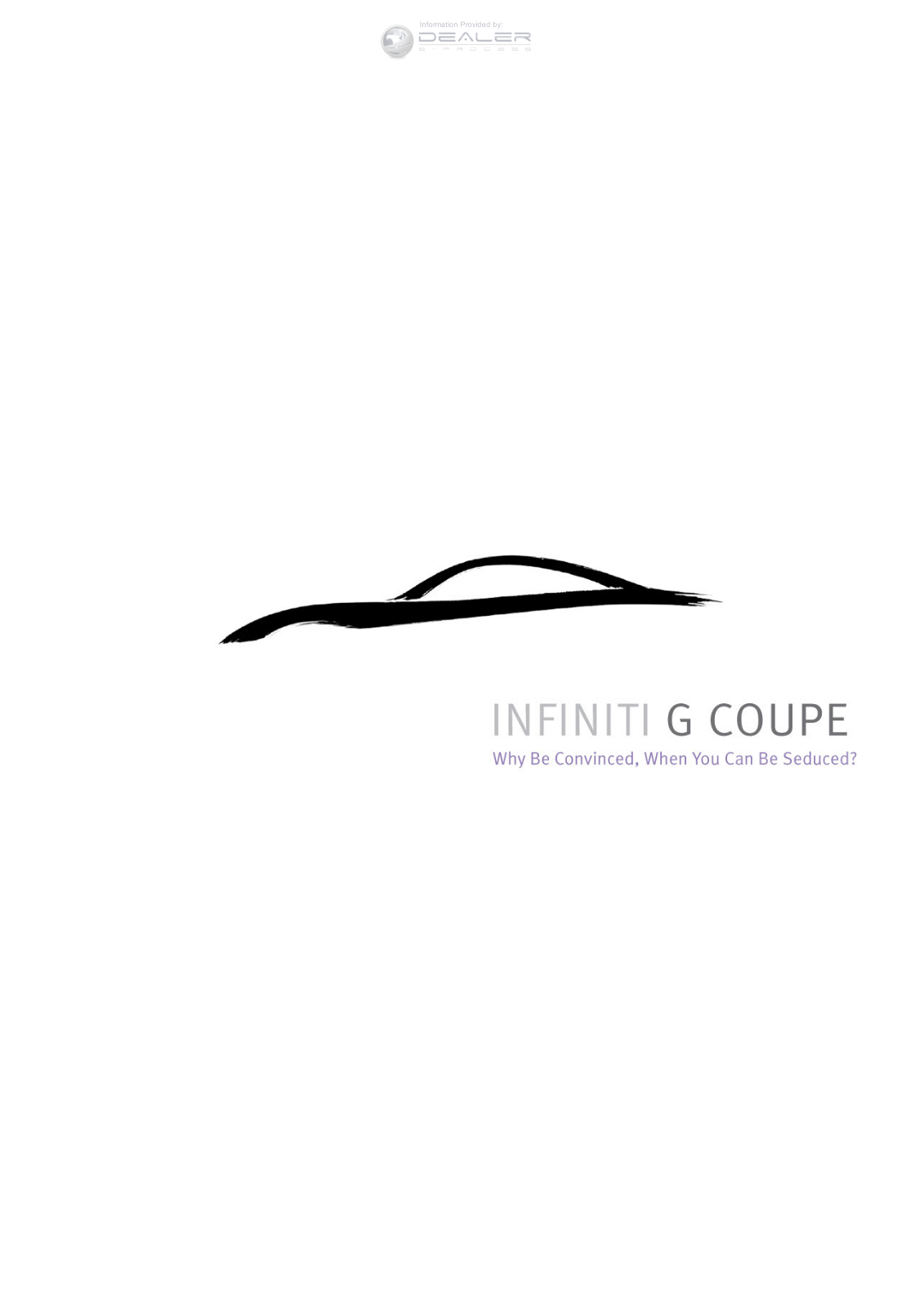 Infiniti Gcoupe 2012 Owner's Manual