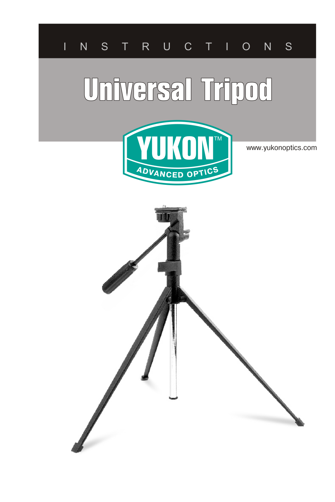 Yukon Optics Universal Tripod User Guide