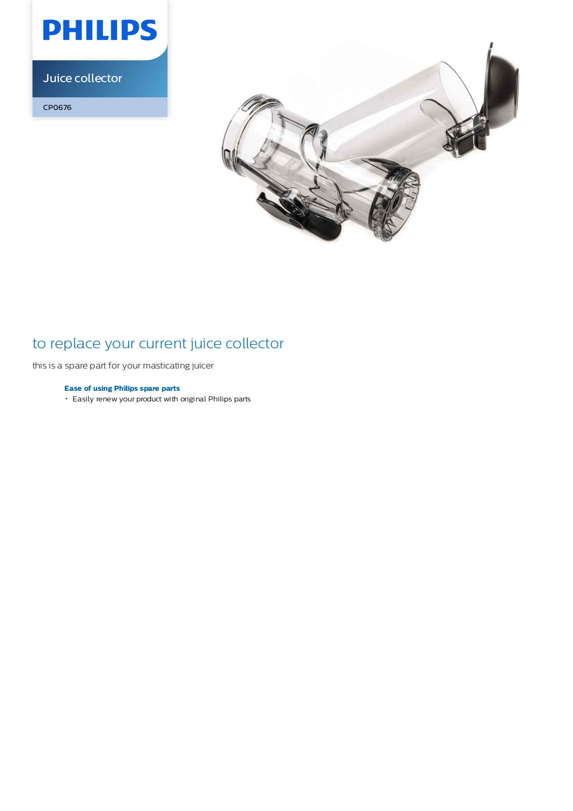 Philips CP0676/01 leaflet - ManualMachine.com