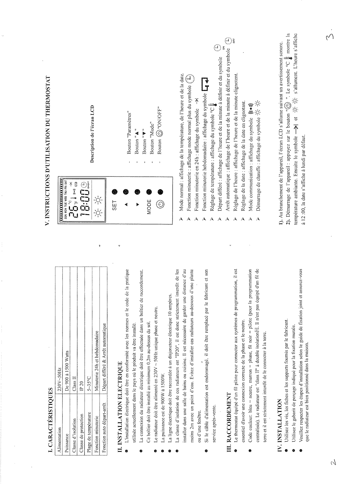 SANGHA SF-500B-12D User Manual