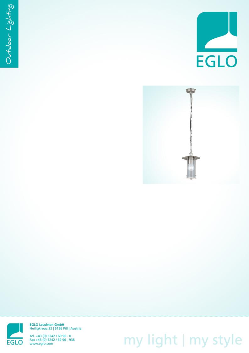 Eglo 30186 Service Manual