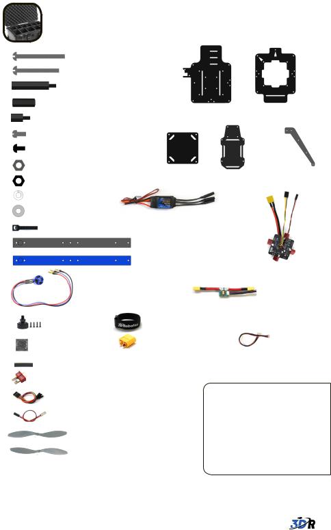 3D Robotics DIY Quad Kit User Manual