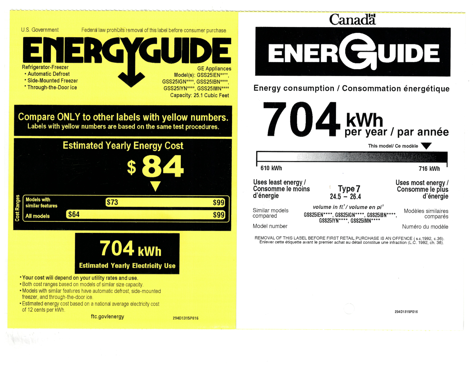 GE GERERADWMW103286 Energy manual