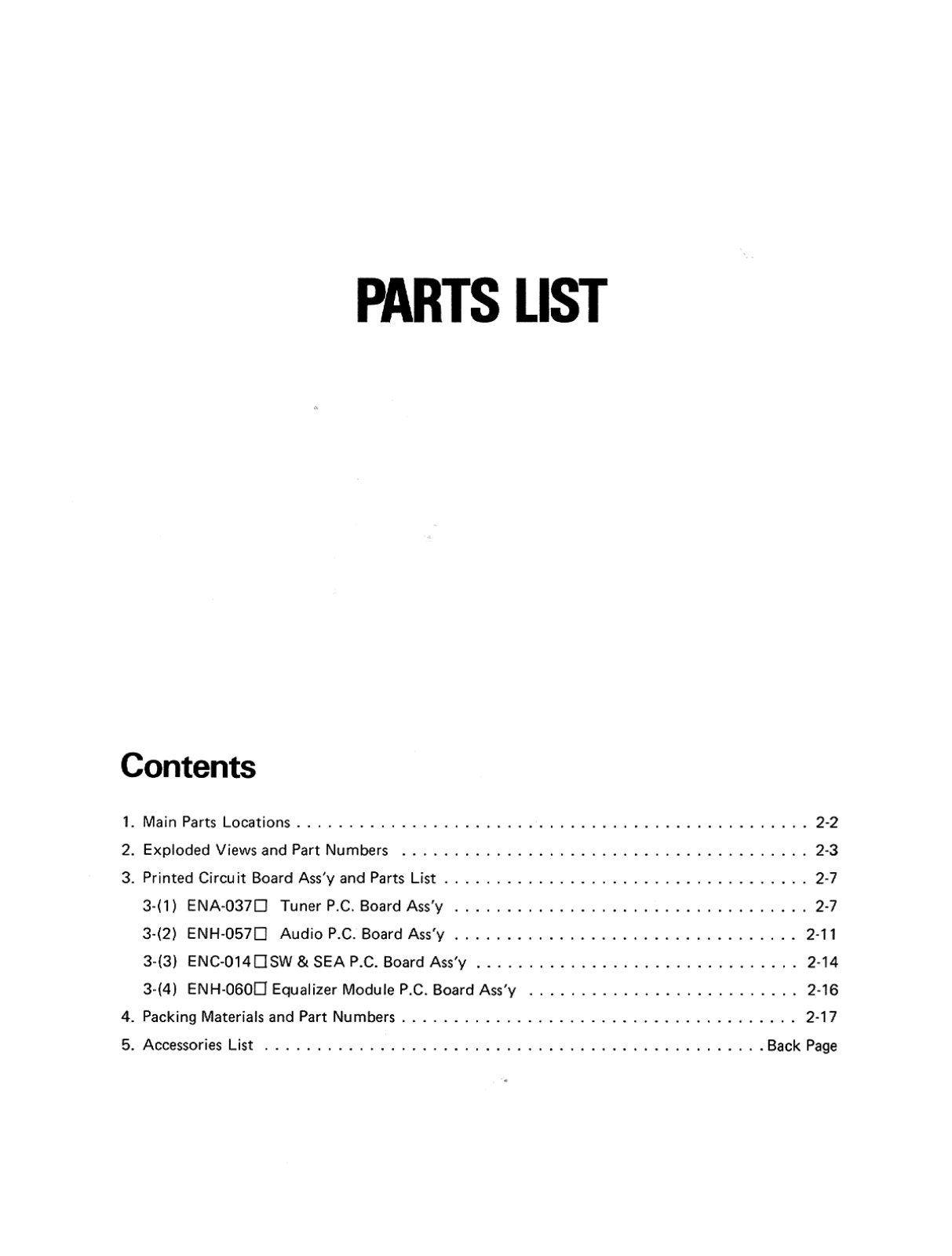 JVC RX-220 Service manual