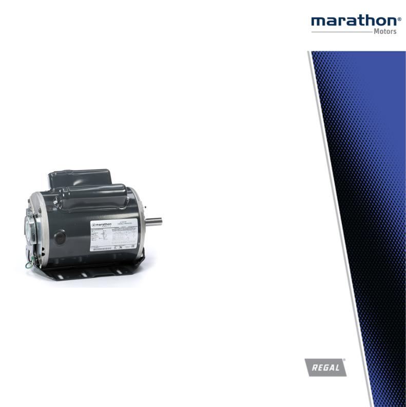 Marathon Electric 5KCR49SN0150X Product Information Packet