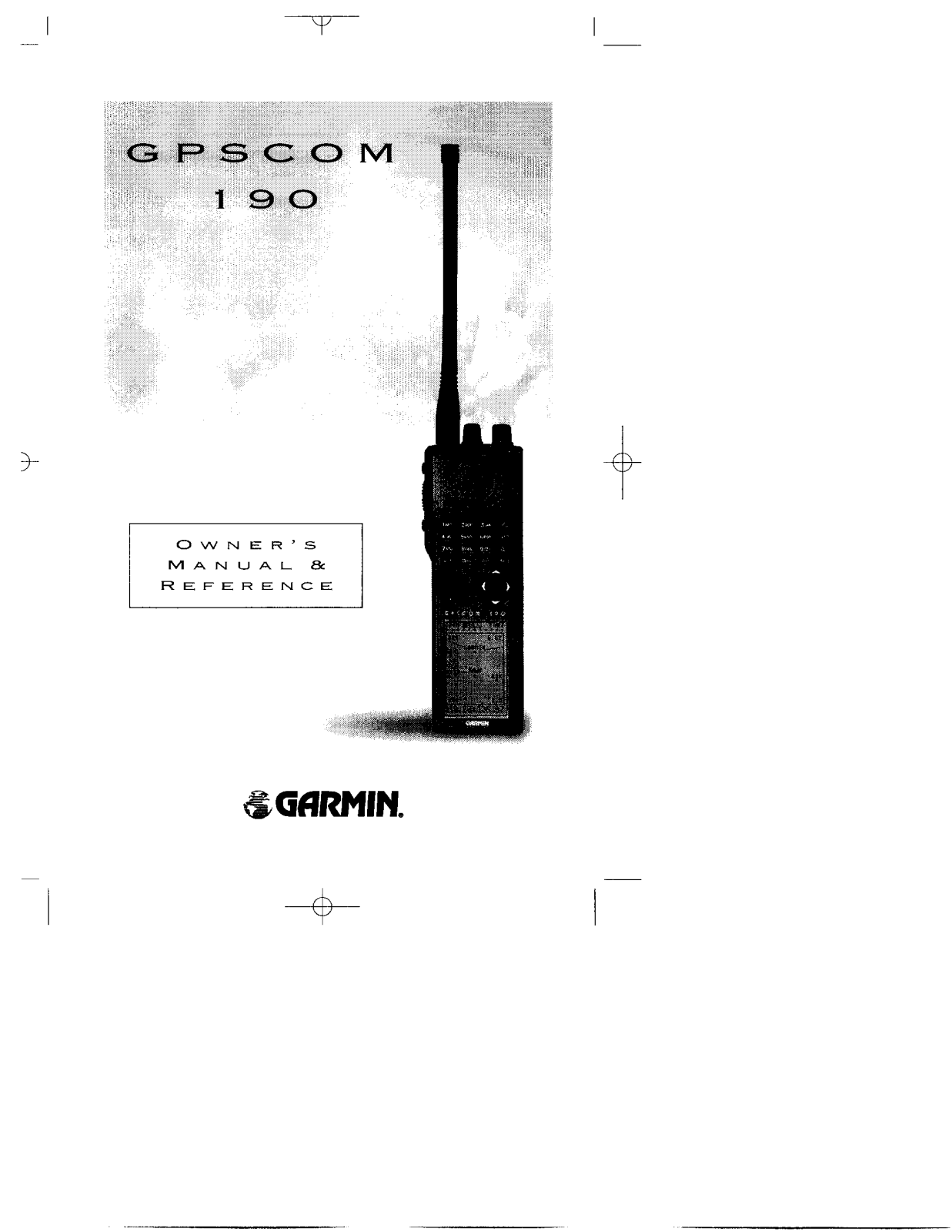 Garmin GPSCOM 190 User Manual