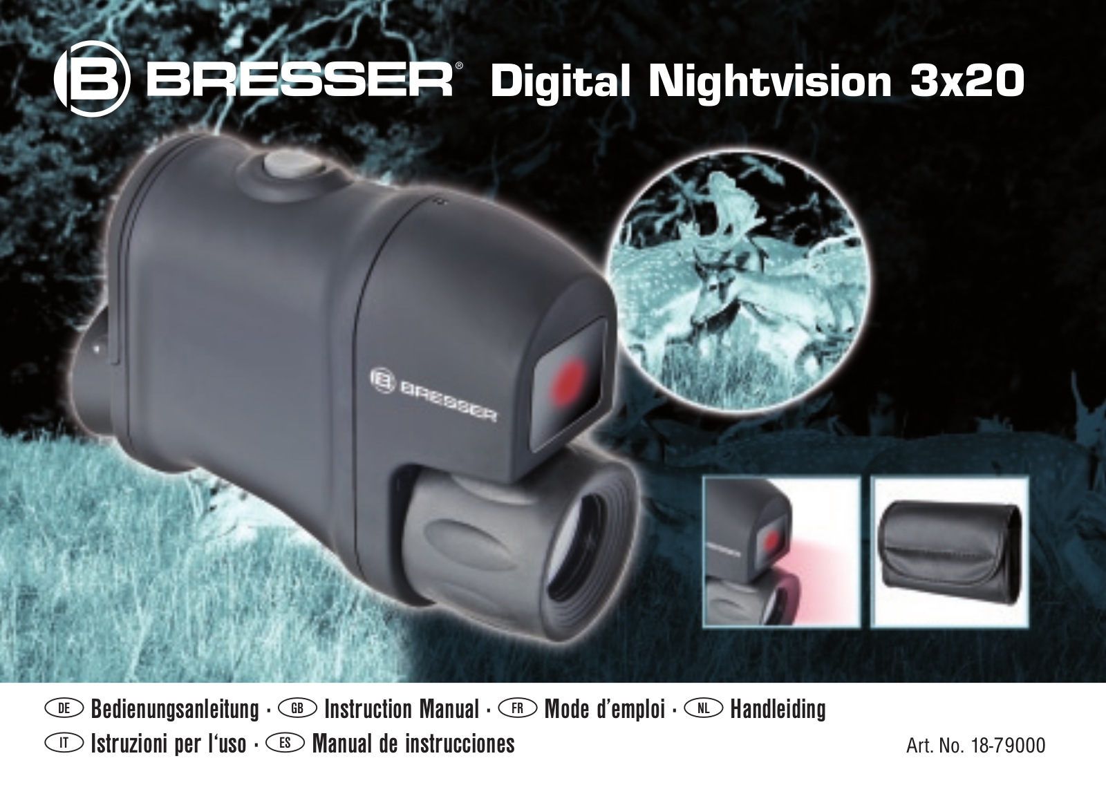 Bresser Optik NV 3x20 Digital User guide