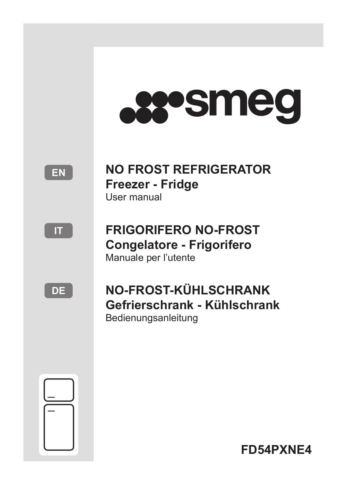 Smeg FD54PXNE4 User Manual