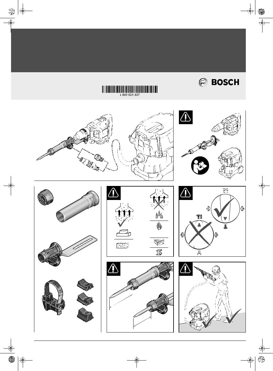 Bosch GDE 68 + GDE max User Manual