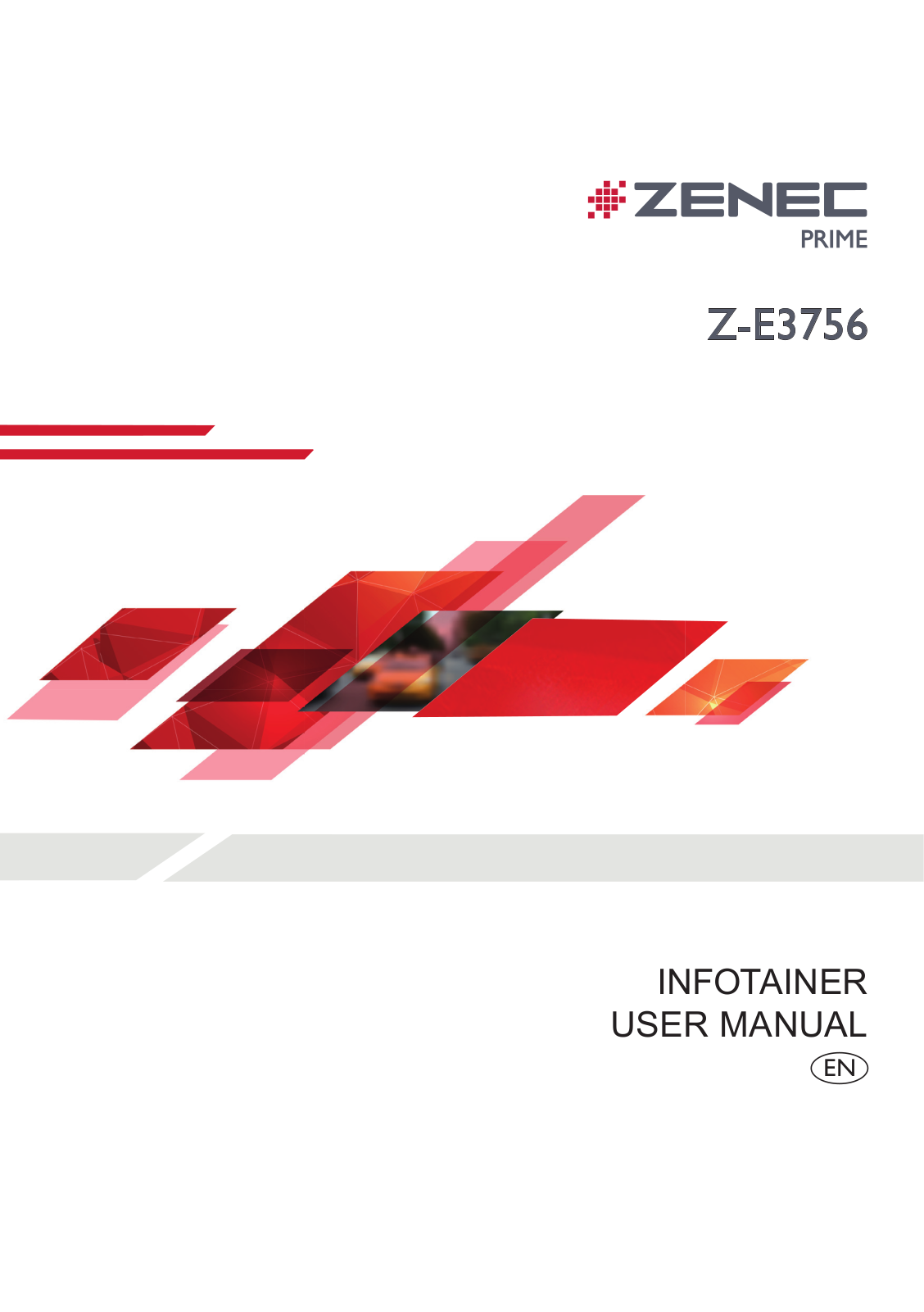 Zenec Z-E3756 operation manual