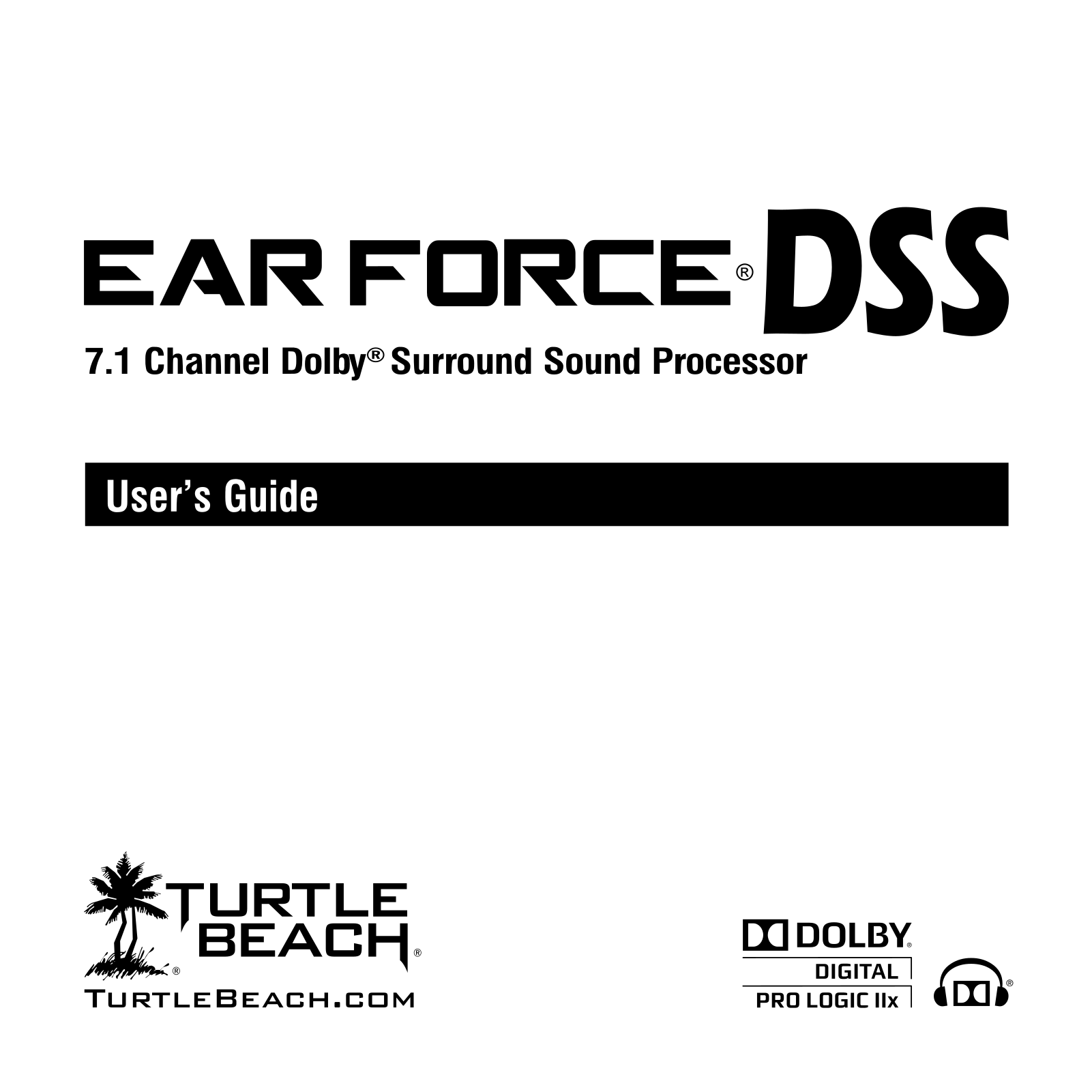 Turtle Beach EAR FORCE DSS User Manual