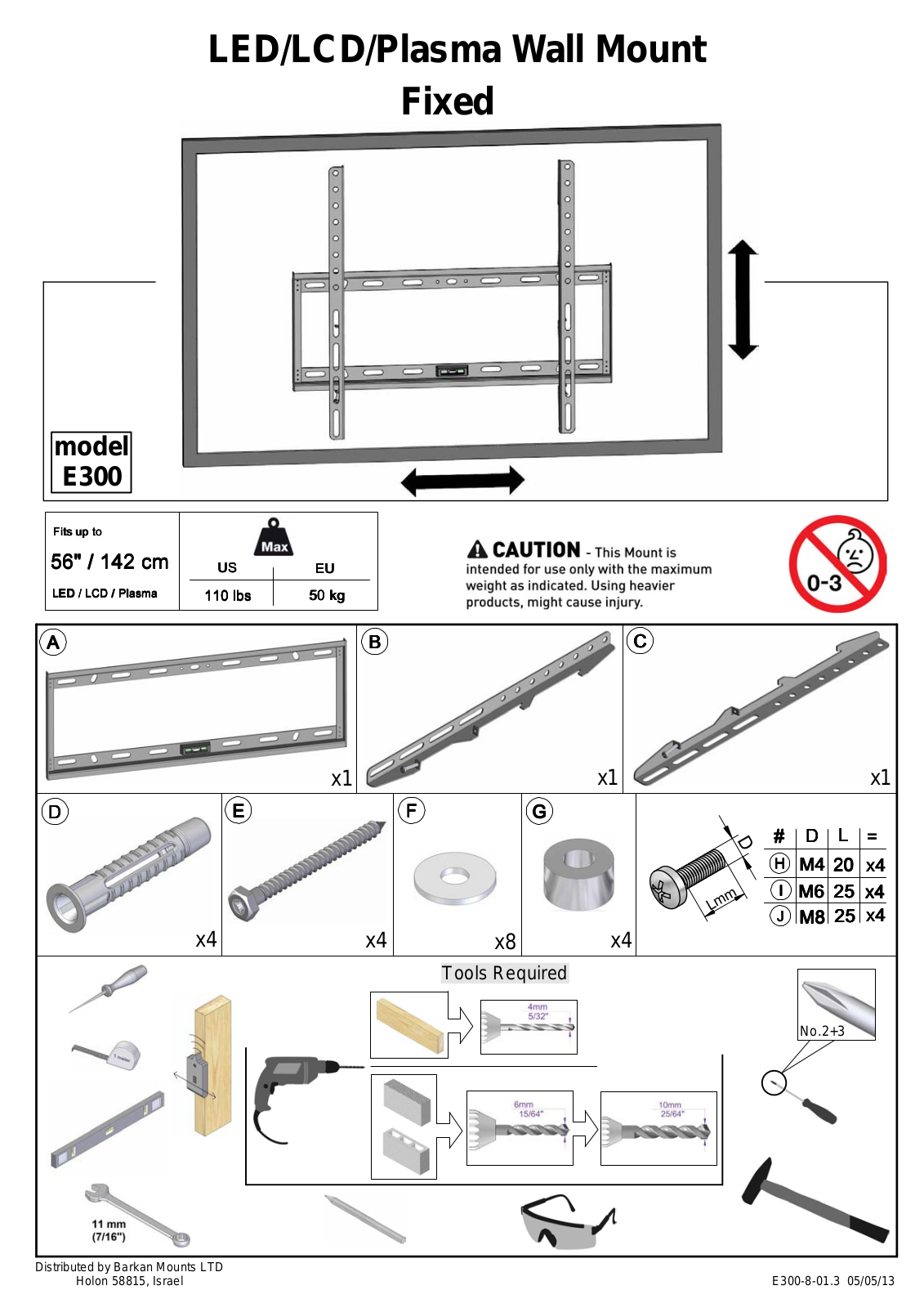 Barkan E300 User Manual