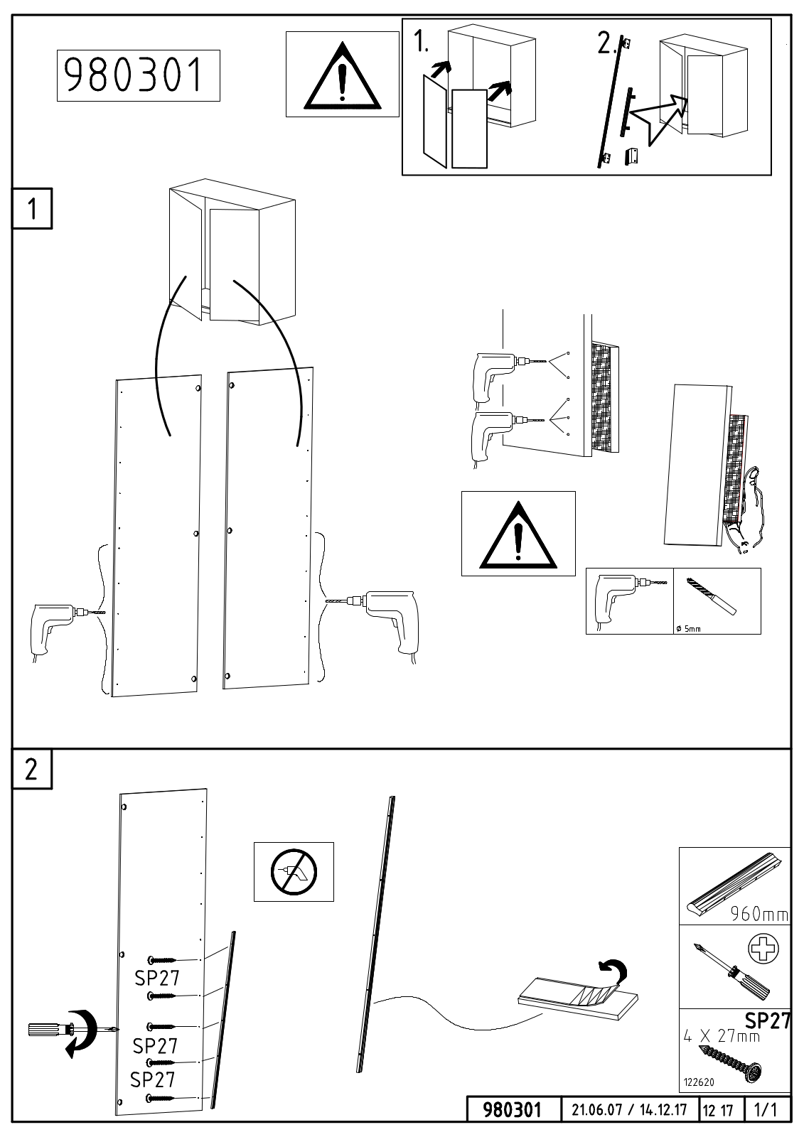 Wimex 980301 Assembly instructions