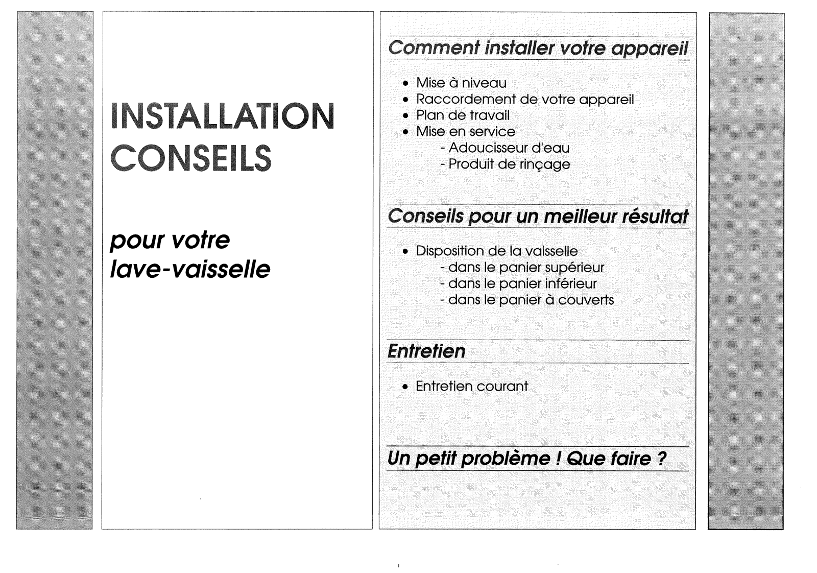 BRANDT EO111 User Manual