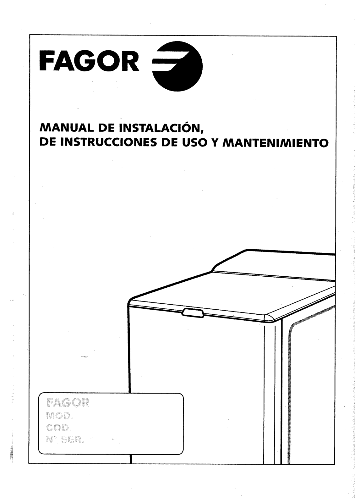 FAGOR FT-96 User Manual