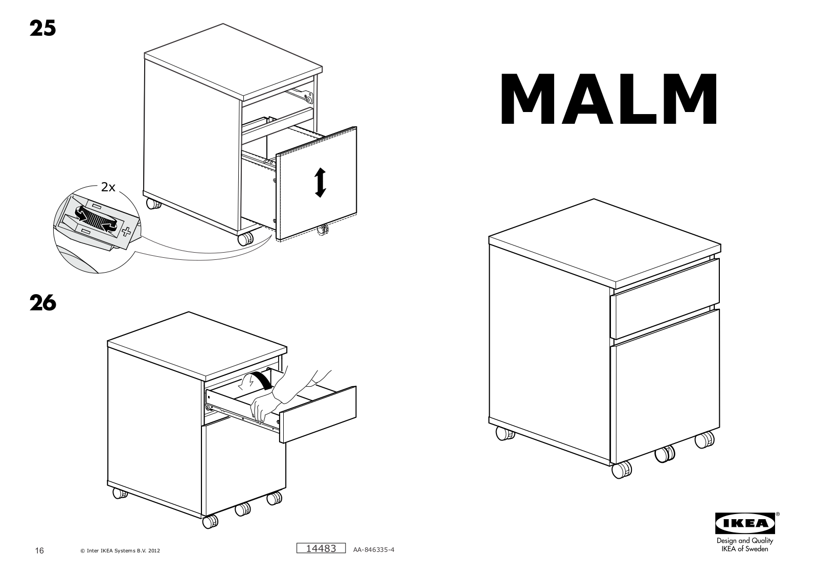 Ikea 90340651 Assembly instructions