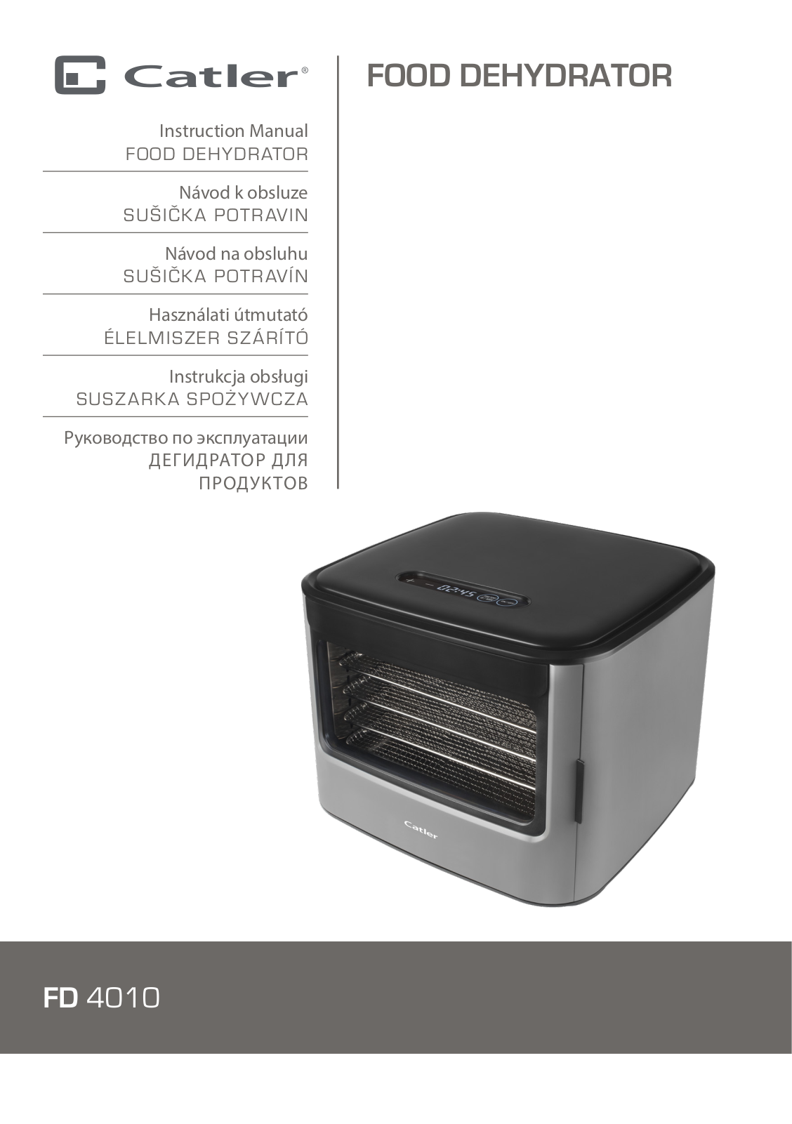 CATLER FD 4010 User guide - ManualMachine.com