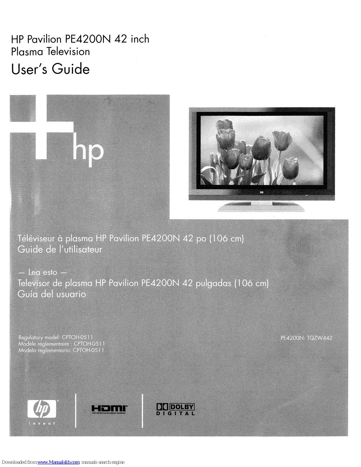 HP Pavilion PE4200N User Manual