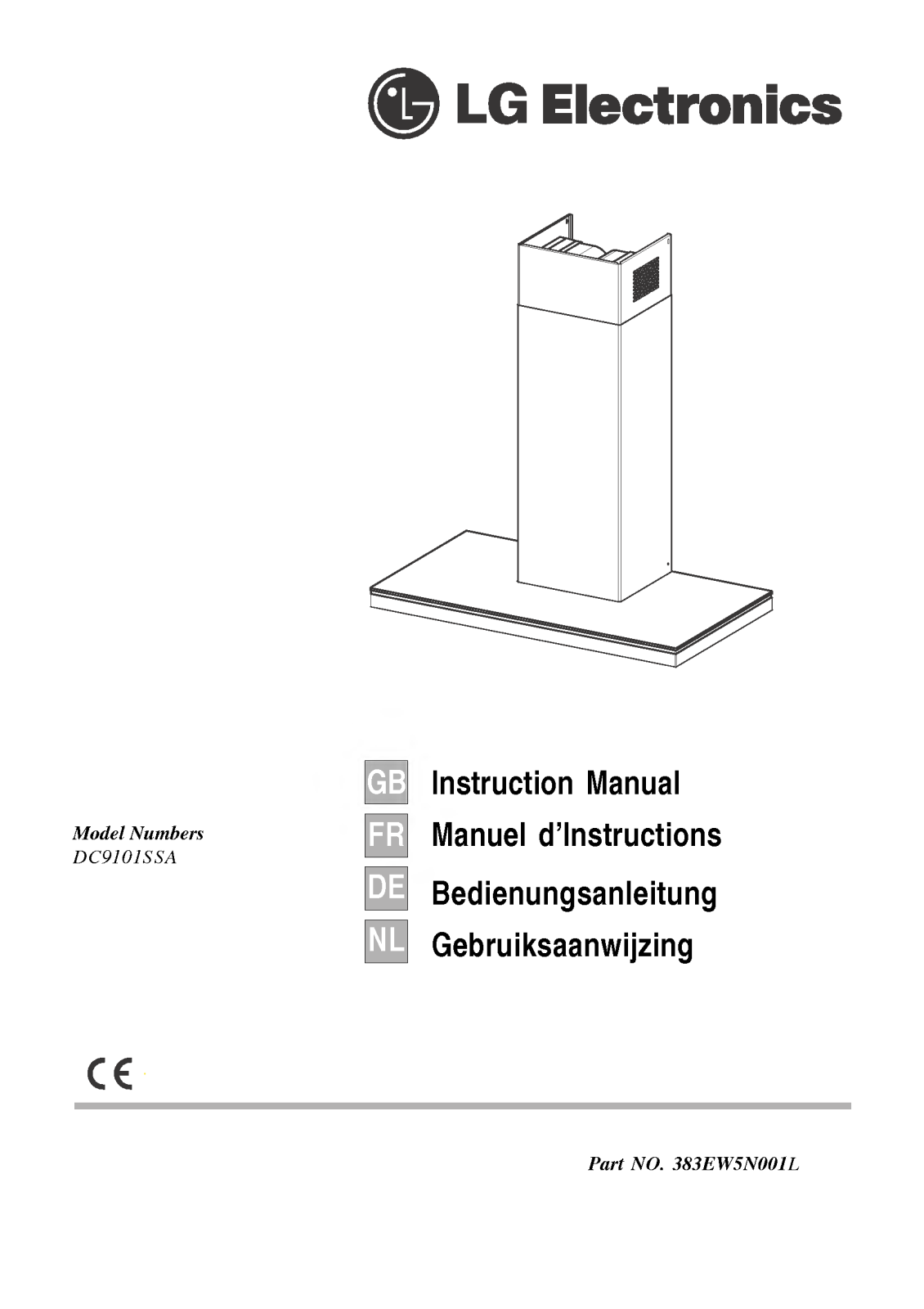 LG DC9101SSA User Manual