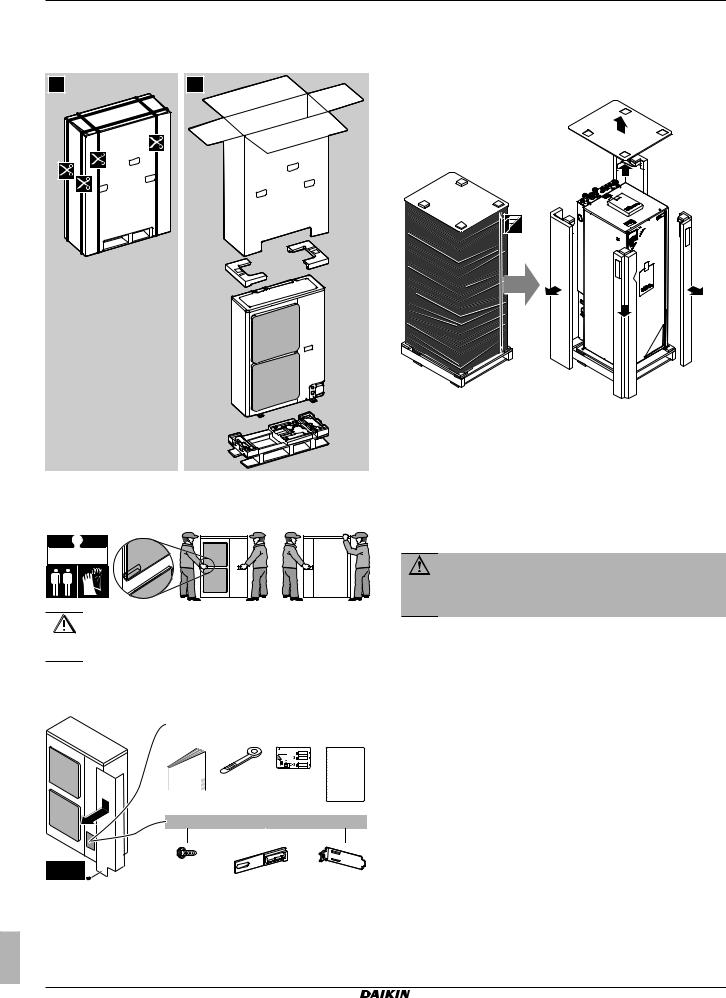 Daikin ERHQ011-014-016BA, ERLQ011-014-016CA, EHVZ16S18CB Installation manuals