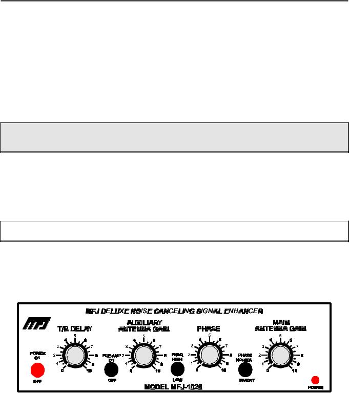 MFJ MFJ-1026 User Manual