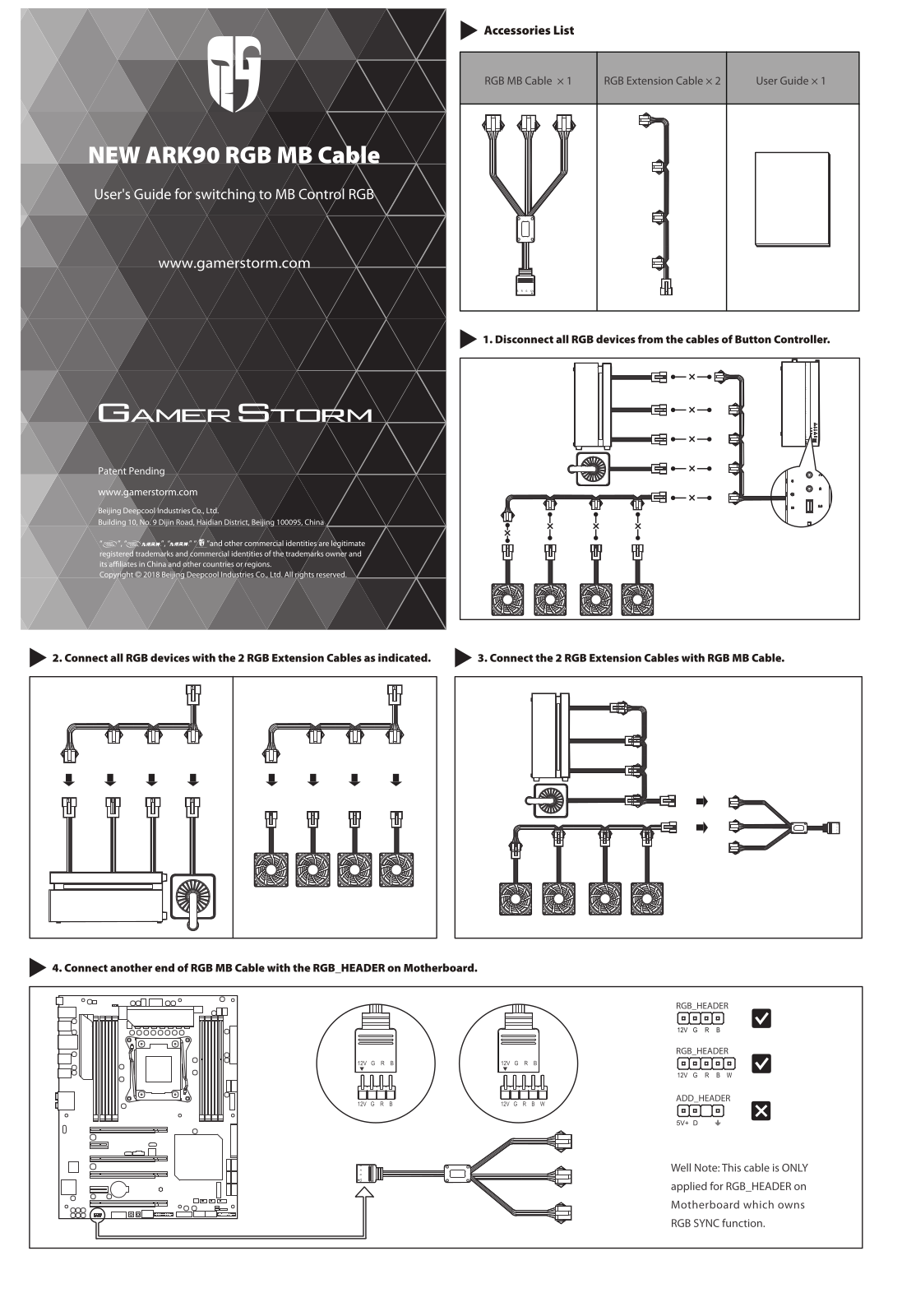 Gamer Storm New Ark 90MC Service Manual