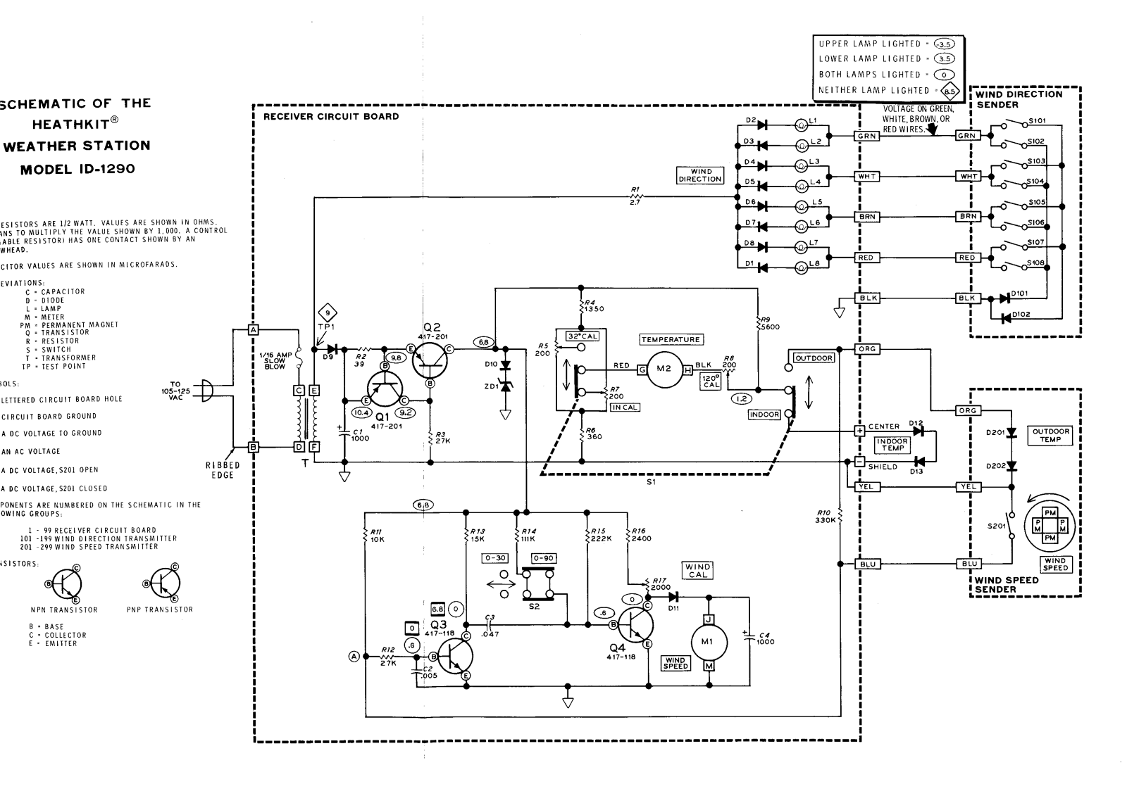 Heathkit ID-1290 Schematic