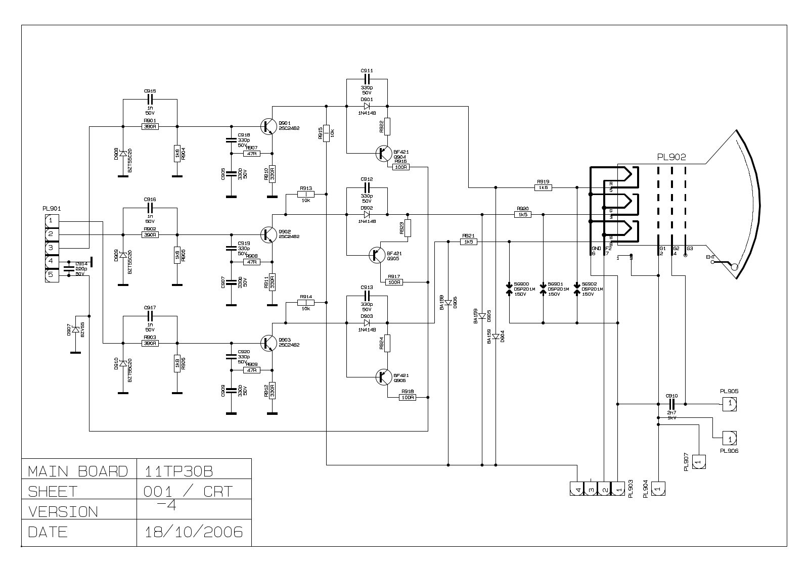 Vestel 11TP30B-4 schematic