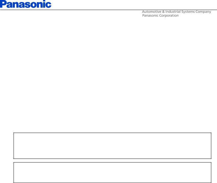 Panasonic 932IM1135AA User Manual