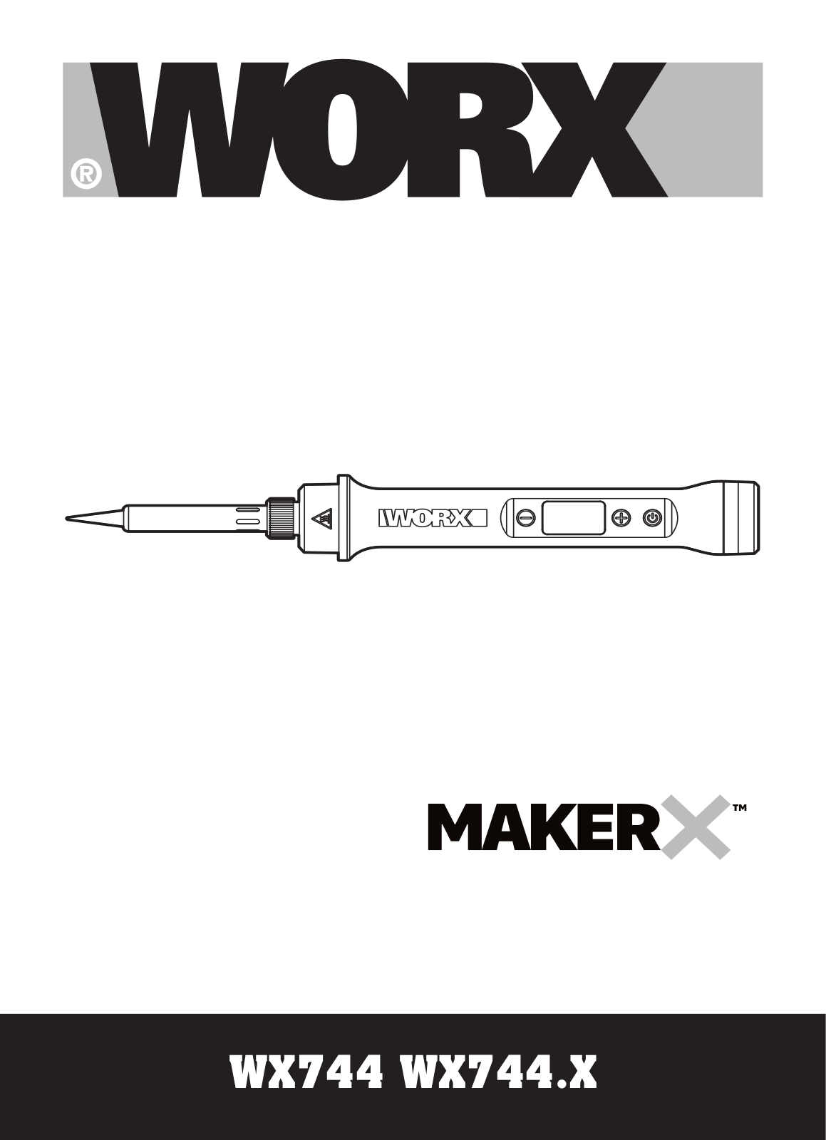 Worx WX744, WX744.X User guide - ManualMachine.com