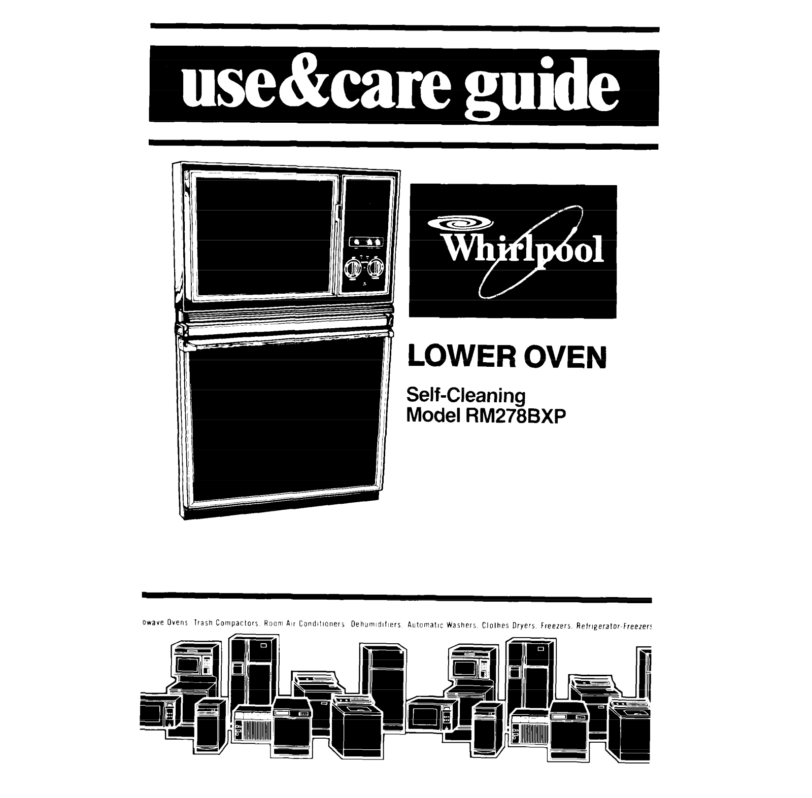 Whirlpool RM278BXP User Manual - ManualMachine.com
