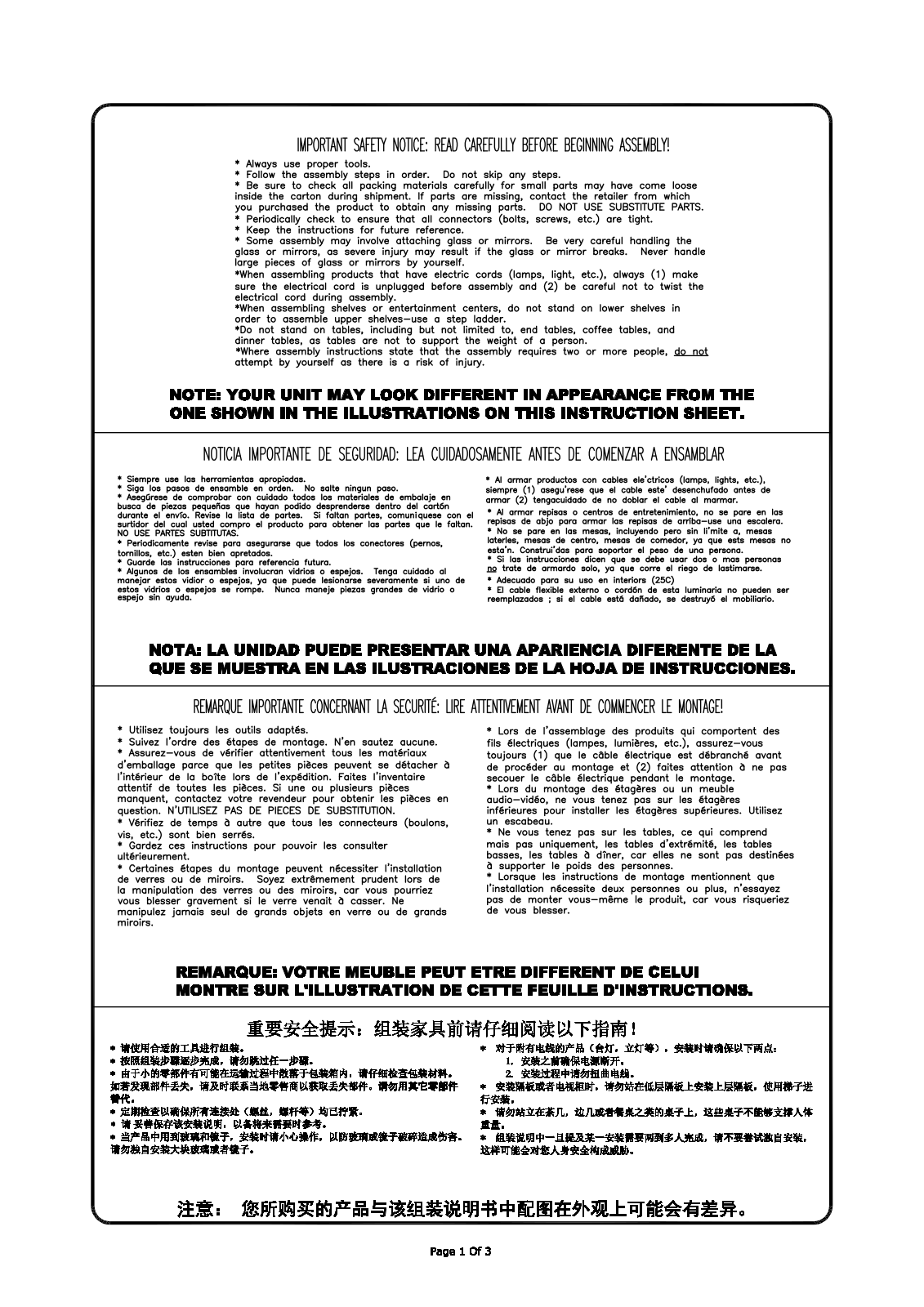 Steelside TRNT4032 Installation & Assembly - ManualMachine.com