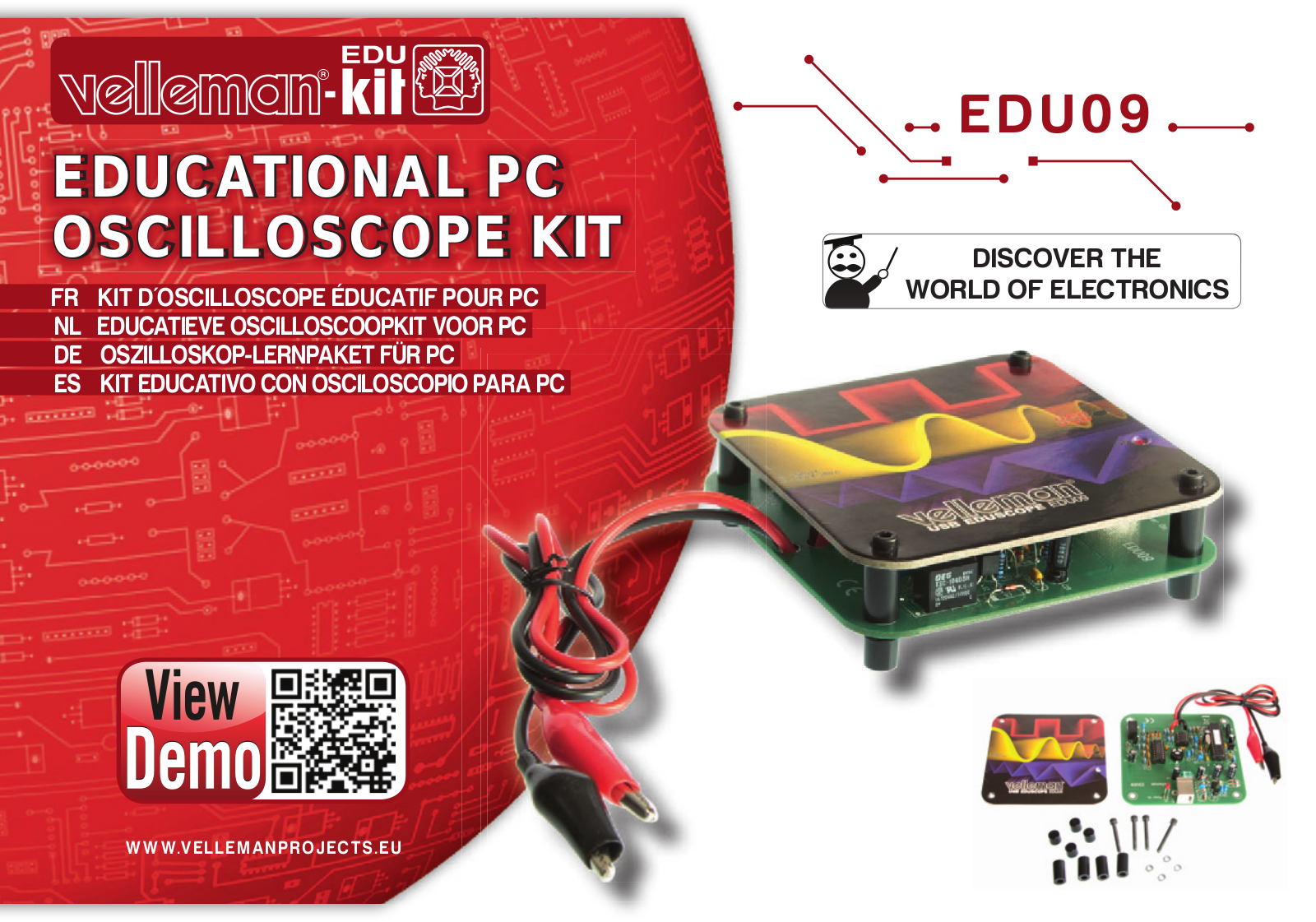 Velleman EDU09 Assembly instructions