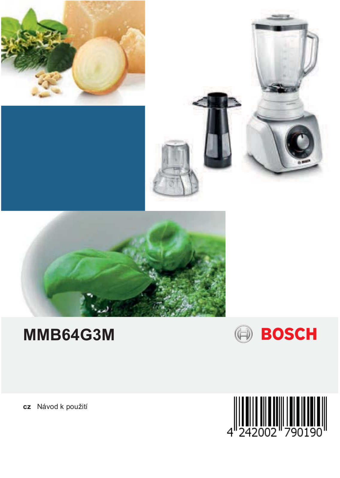 Bosch MMB64G3M User Manual