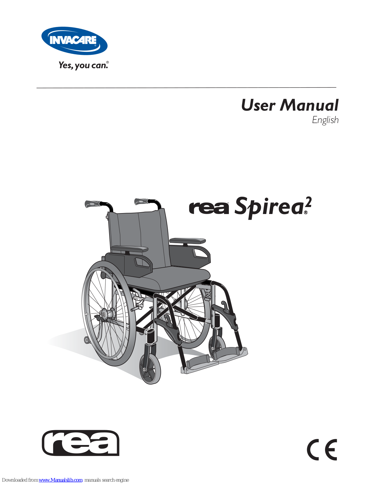 Invacare rea Spirea 2 User Manual