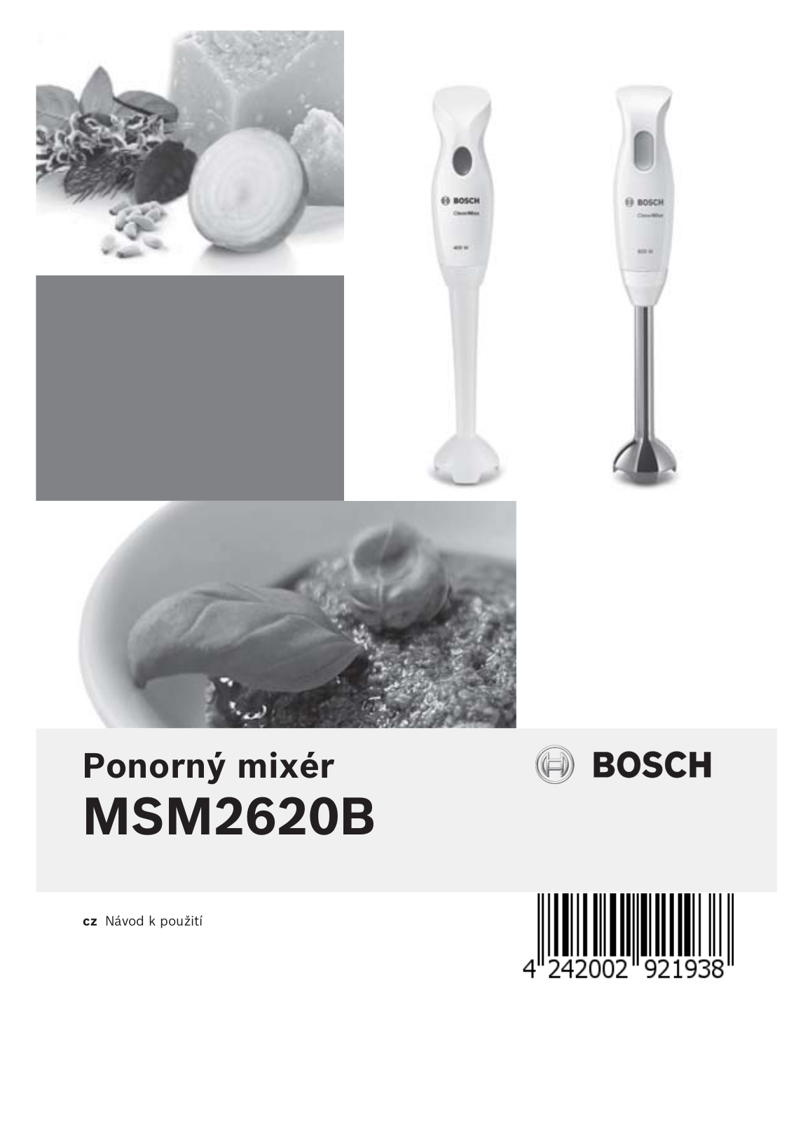 Bosch MSM2620B User Manual