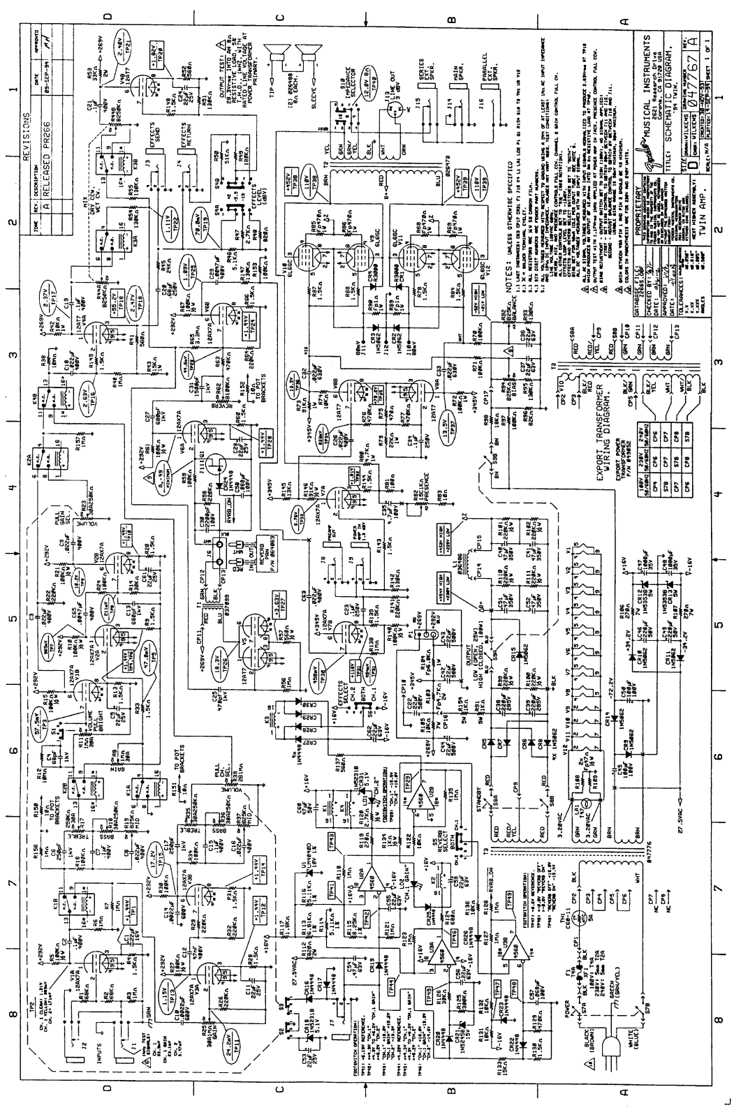 Fender 94 schematic