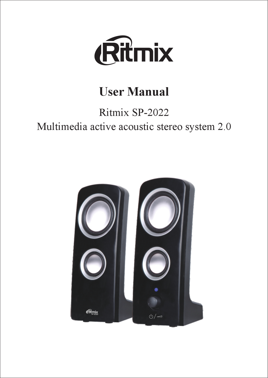 Ritmix SP-2022 User Manual