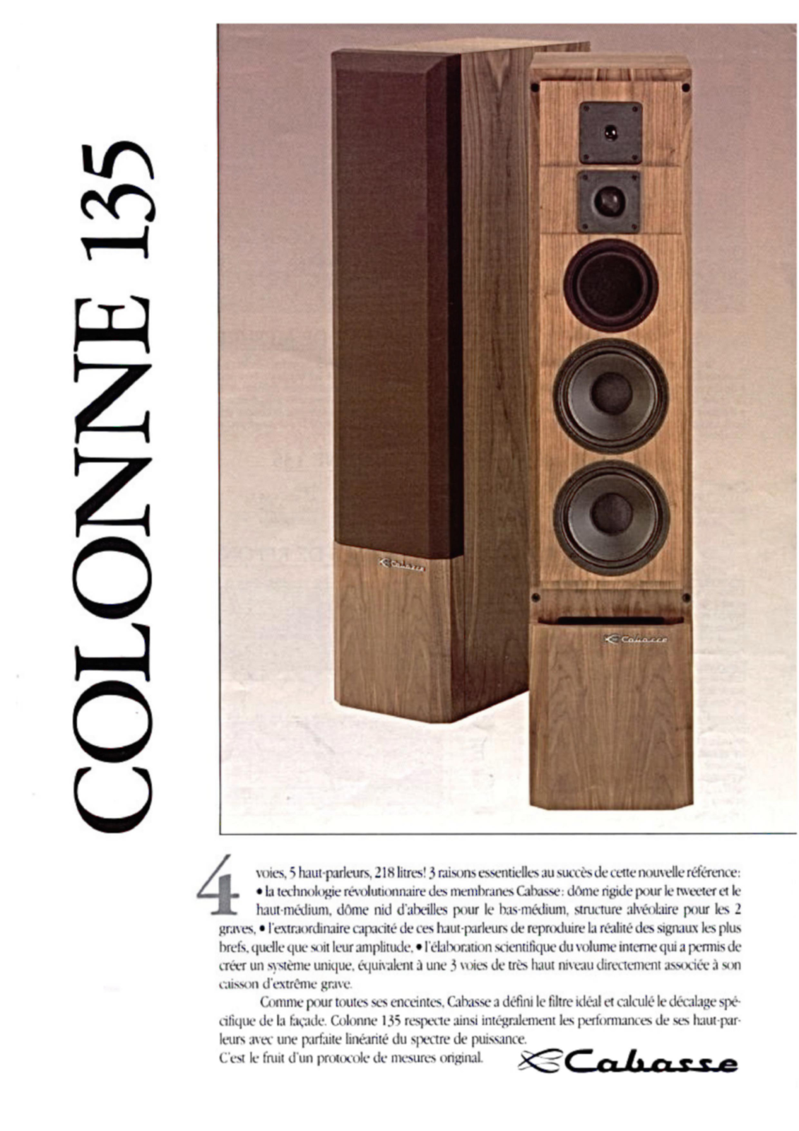 Cabasse Colonne-135 User guide - ManualMachine.com