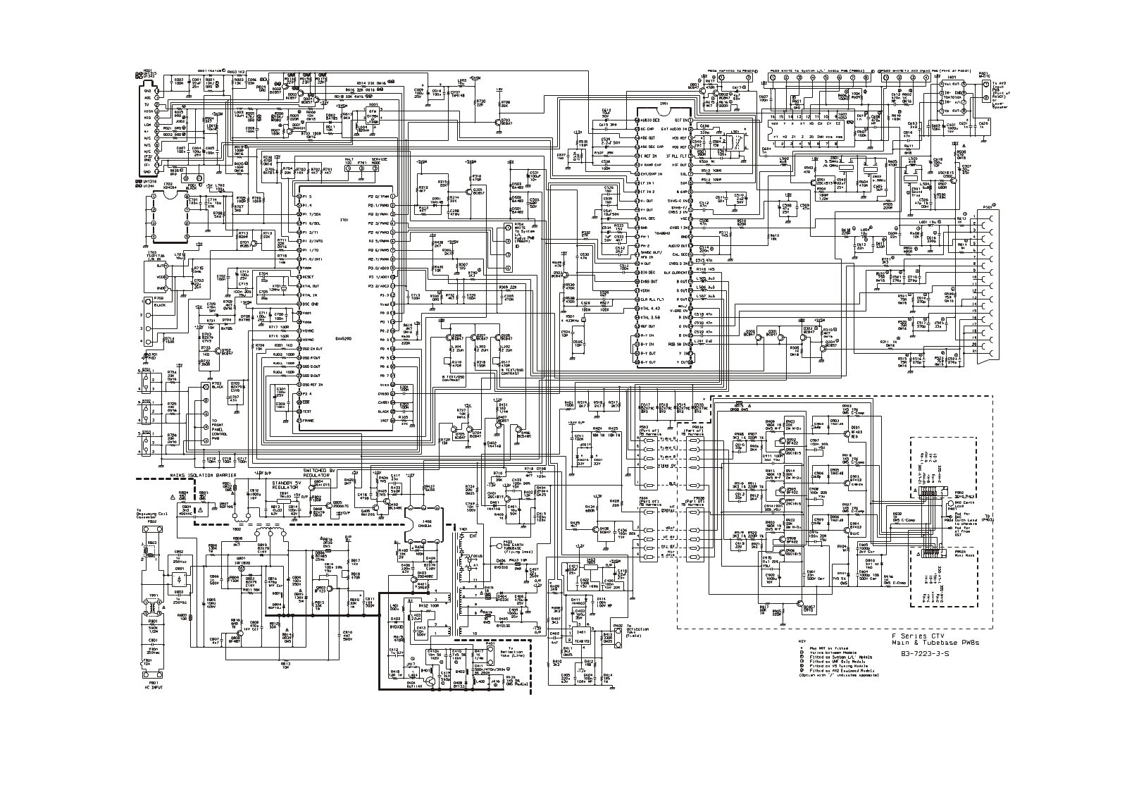 Hitachi CS1422P Service Manual