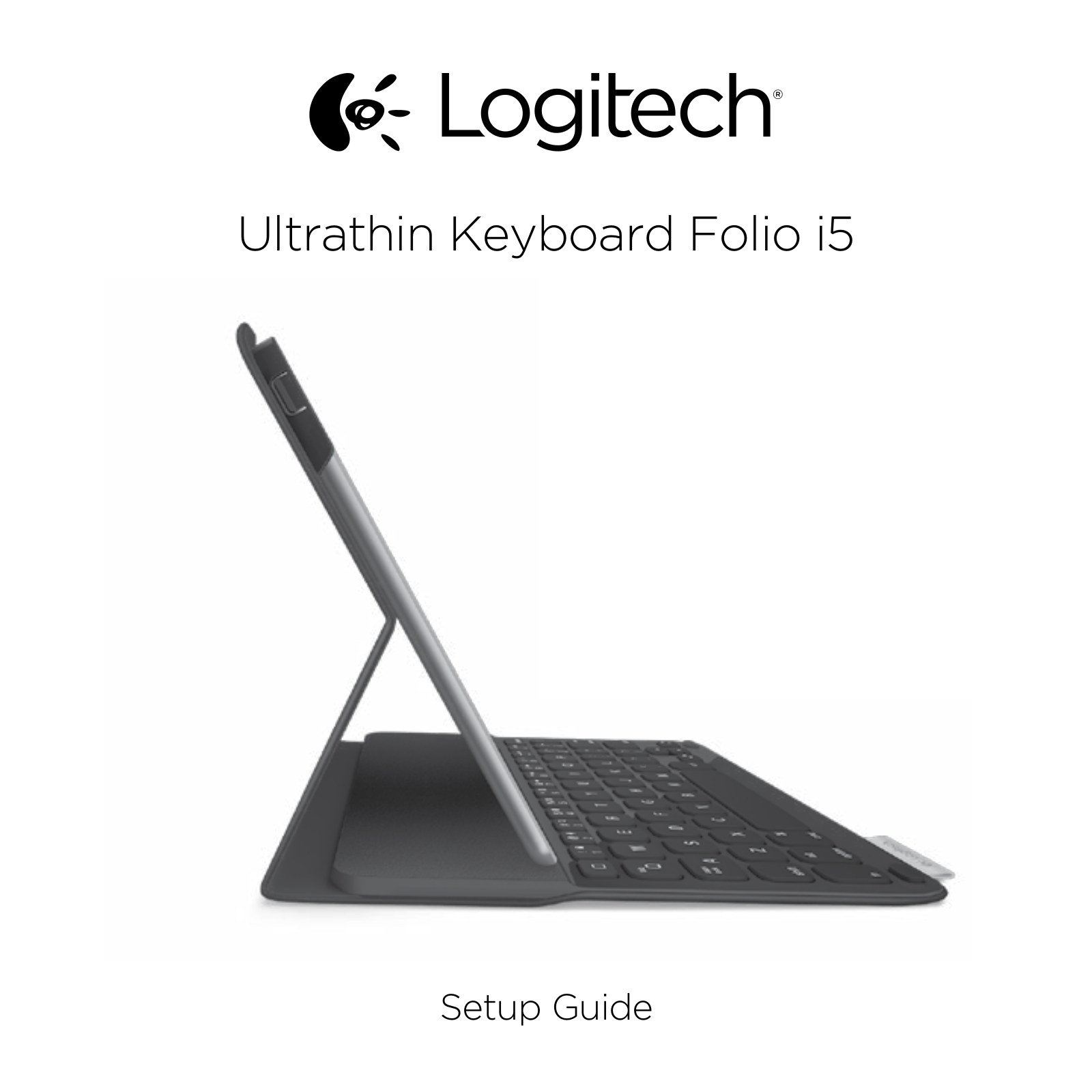 Logitech Ultrathin Keyboard Folio i5 Setup guide