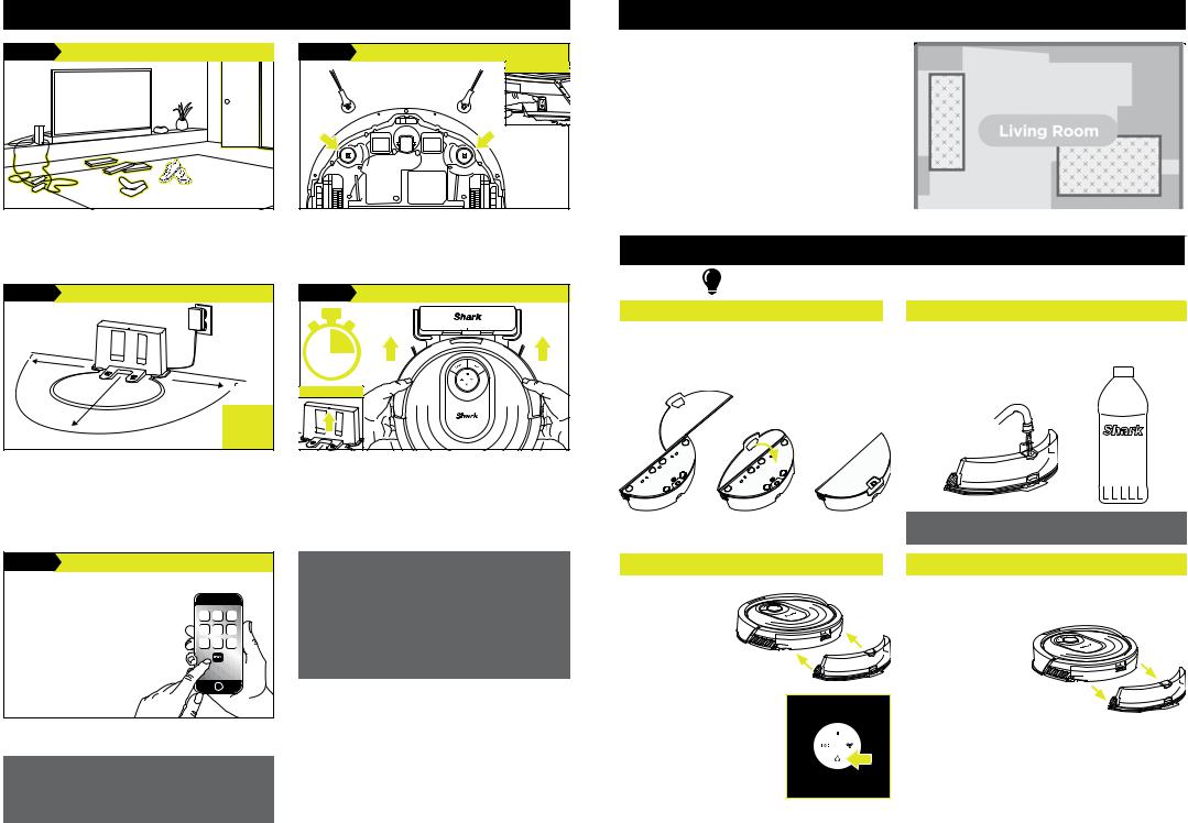 Shark RV2000WD Quick Reference Guide