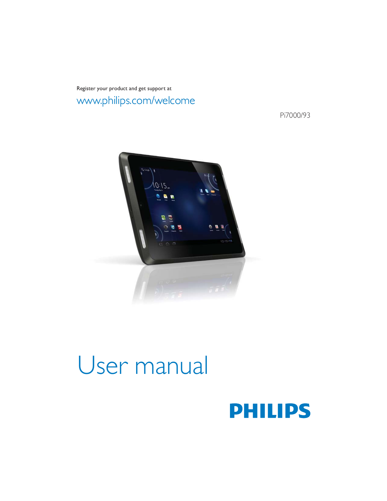 Philips PI7000-93 User Manual