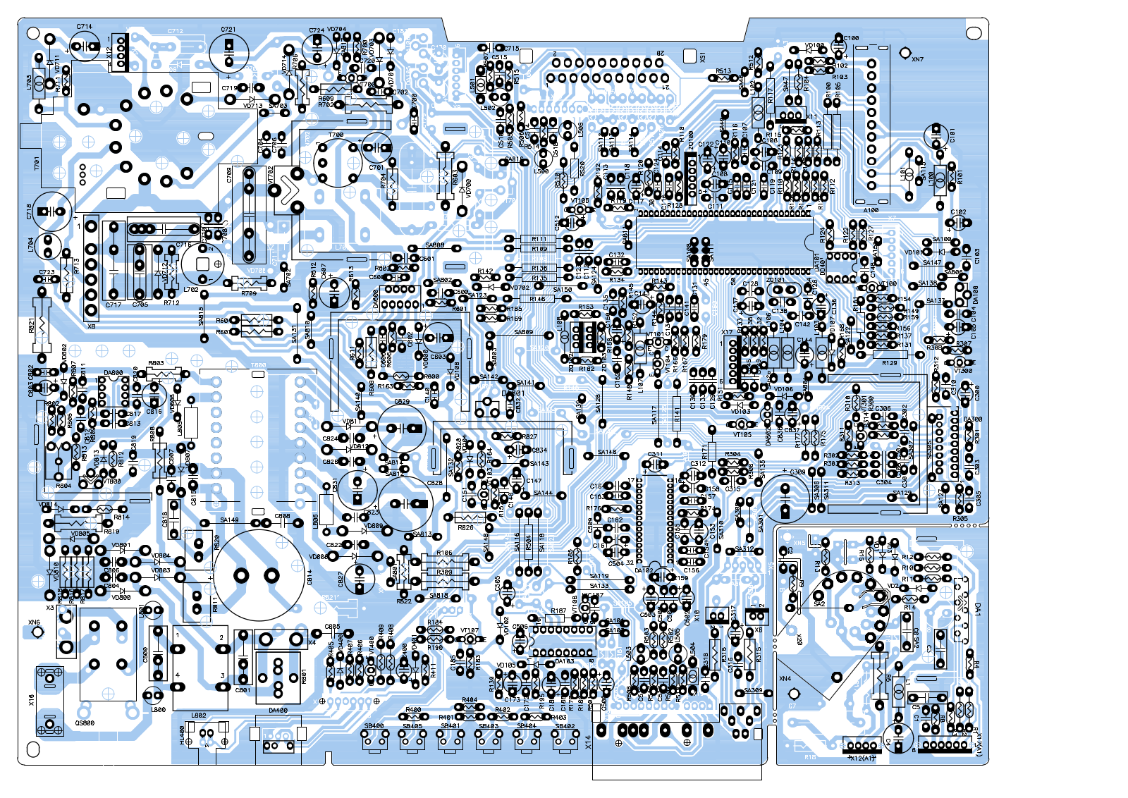 Rolsen C1470, C2133, C2150, C21R92, C21R95 Schematic