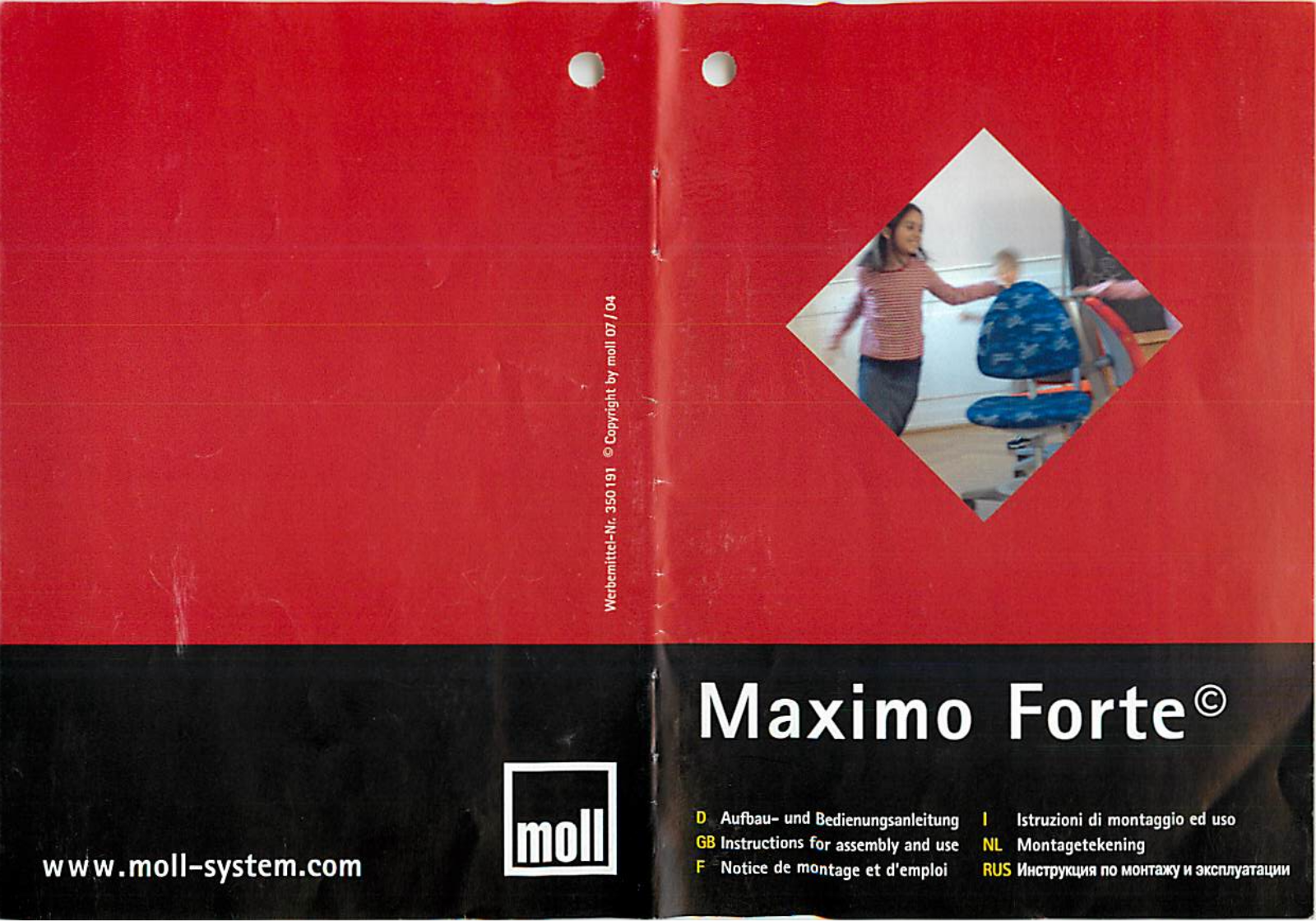 MOLL SYSTEM MAXIMO FORTE User Manual