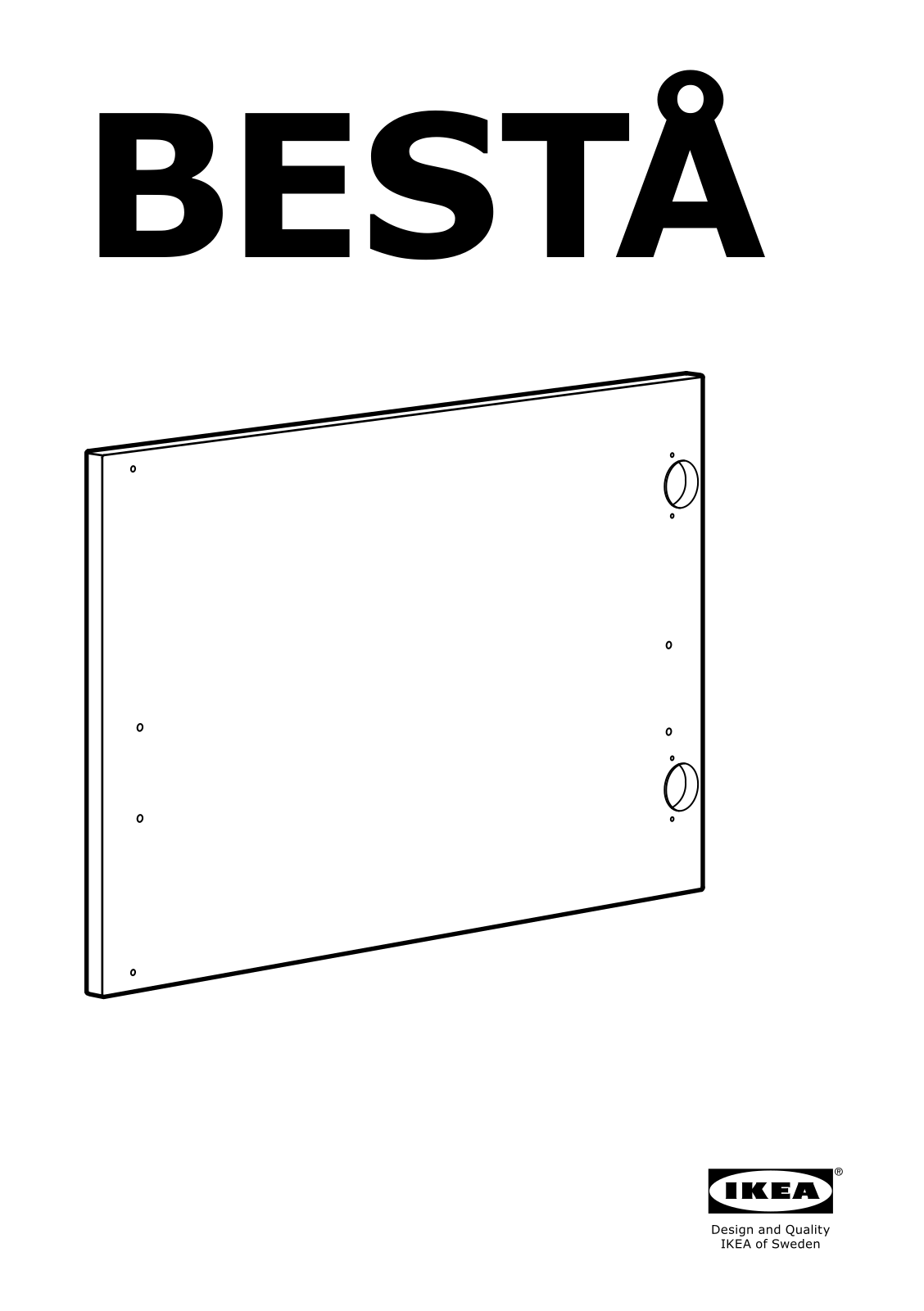 Ikea S39138964, S49102832, S49132805, S59062779, S59074225 Assembly instructions